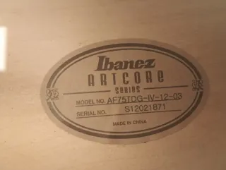 Guitarra Eléctrica Ibanez Blanca + funda.