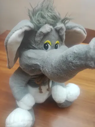 Peluche Elefante Gris