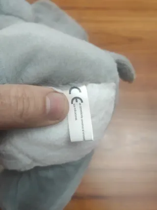 Peluche Elefante Gris