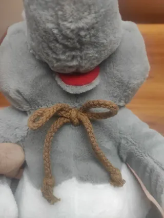 Peluche Elefante Gris