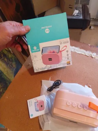 Altavoz Bluetooth HOPECOM Rosa