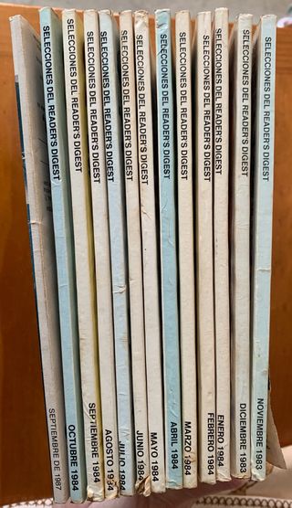 Revistas Selecciones Reader,s Digest
