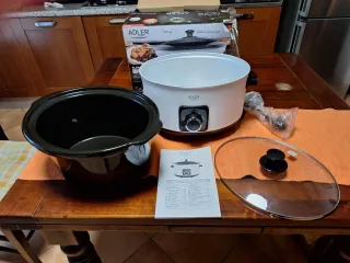 Slow Cooker Adler AD 6413 Capacità 5,8L