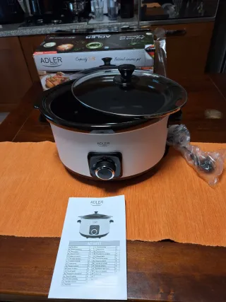 Slow Cooker Adler AD 6413 Capacità 5,8L