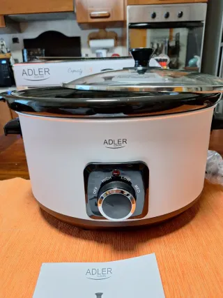 Slow Cooker Adler AD 6413 Capacità 5,8L