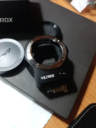 Adaptador Viltrox NF-Z. A nikon z