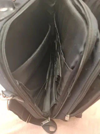 Mochila para portátil negra