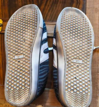 Zapatillas Mujer Talla 41 Rayas.