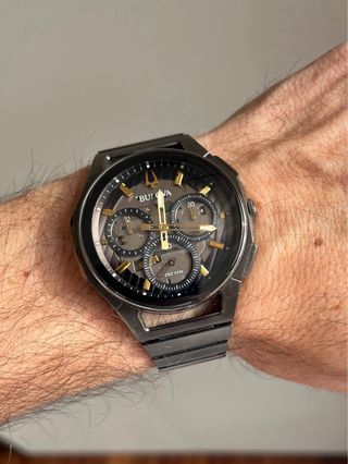 Reloj Bulova Curv 98A206 Cronógrafo