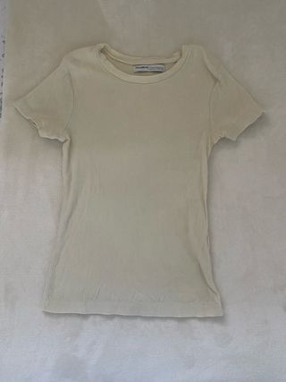 Camiseta Pull&Bear amarilla talla S
