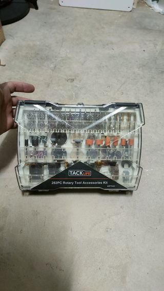 Minitaladro Tacklife 135W + Maletín y Accesorios