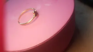 Anillo Tous plata bañado en oro