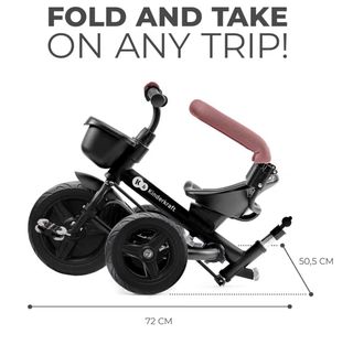 Triciclo evolutivo rosa