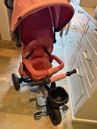 Triciclo evolutivo rosa