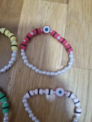 Pulseras de moda con ojo turco