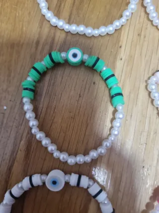 Pulseras de moda con ojo turco