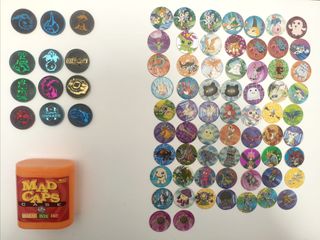 Tazos MadCaps Colección Incompleta