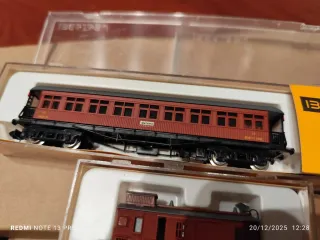 Ibertren MZA Escala N Vagón y Furgón