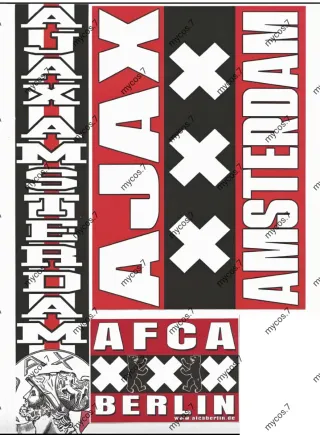 Sticker Ajax Amsterdam