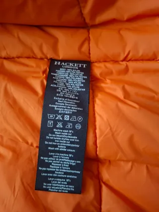 Chaleco niño Hackett azul y naranja