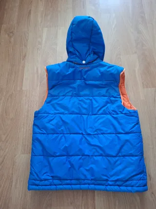 Chaleco niño Hackett azul y naranja