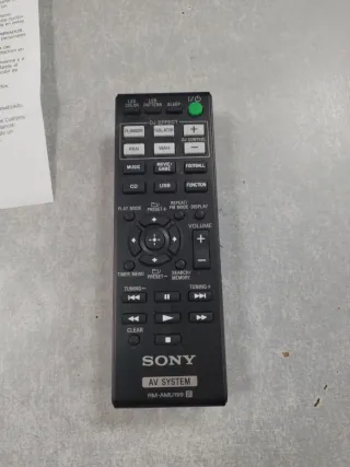 Equipo Sonido Sony HCD-SHAKE33 Negro