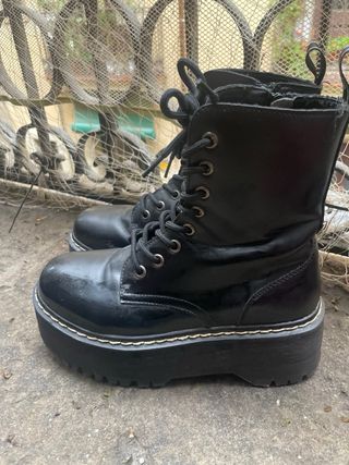 Botas negras plataforma talla 36