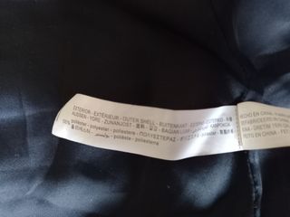 Abrigo pelo rizado capucha T-XS