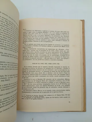 Libro La batalla Ebro firmado autor Guerra civil