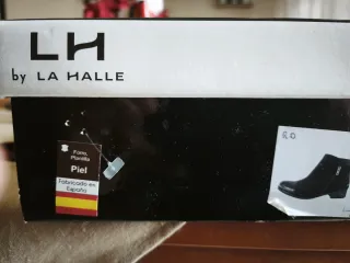 Botines piel negros Talla 37