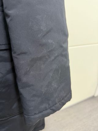 Parka Zara Negra Mujer