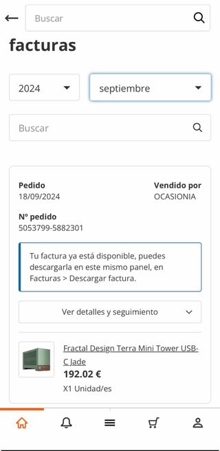 Scatola Fractal Design Terra Mini