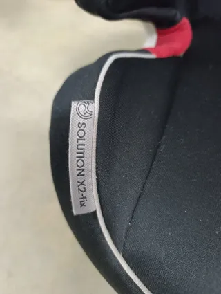 Cybex Solution X-Fix Silla Coche Grupo 2/3 Negra