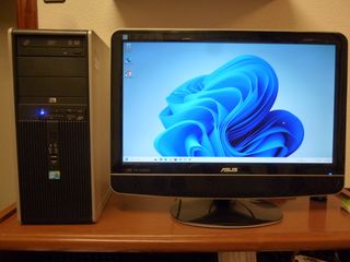 Ordenador HP completo SSD+HDD+W11+ Oficce