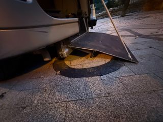 ♿ Renault Kangoo adaptada PMR Silla Integrada.