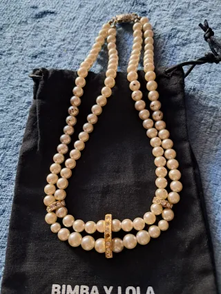 Collar perlas BIMBA Y LOLA
