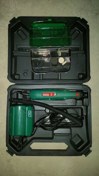 Minitaladro Parkside PMGS 12 C3 modelismo, grabado