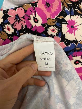 Vestido Cayro flores