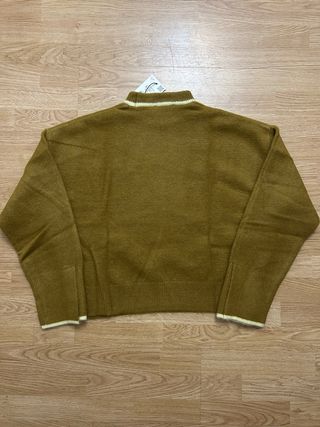 Jersey Zara verde oliva talla L