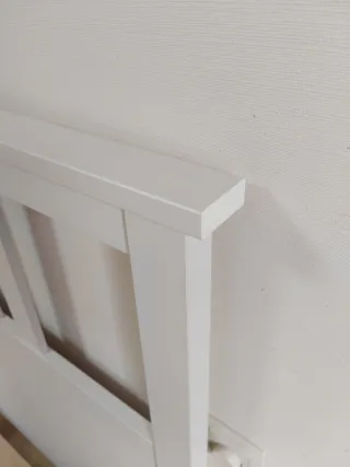 Cama 160x200 Hemnes Ikea blanca, excelente estado