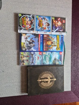 Lote di molti giochi Nintendo e PlayStation