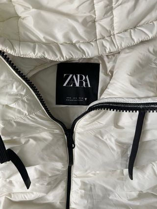 Abrigo Capa Talla M Mujer Zara