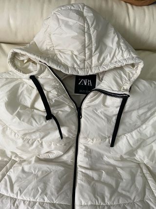 Abrigo Capa Talla M Mujer Zara