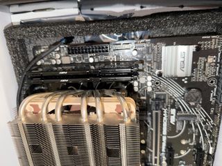 Kit componenti PC: scheda madre ASUS B650M-K, CPU AMD Ryzen 5 8600G, RAM 32GB DDR5, dissipatore Noctua