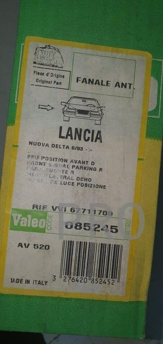 piloto lancia delta derecho valeo