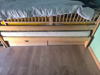 Cama nido con almacenaje