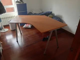 Escritorio Galant Estudio Madera y Metal