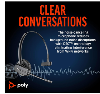 Auriculares inalámbricos Plantronics CS540 y HL10