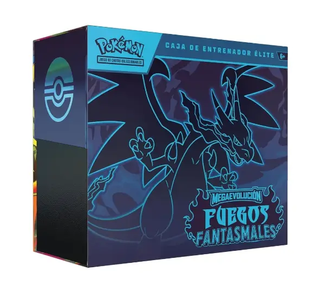 Caja Entrenador Élite Pokémon Fuegos Fantasmales