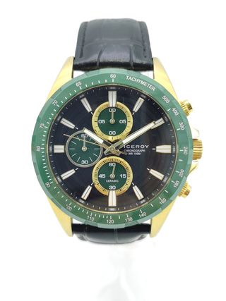 Reloj Viceroy Magnum Acero IP Dorado Verde